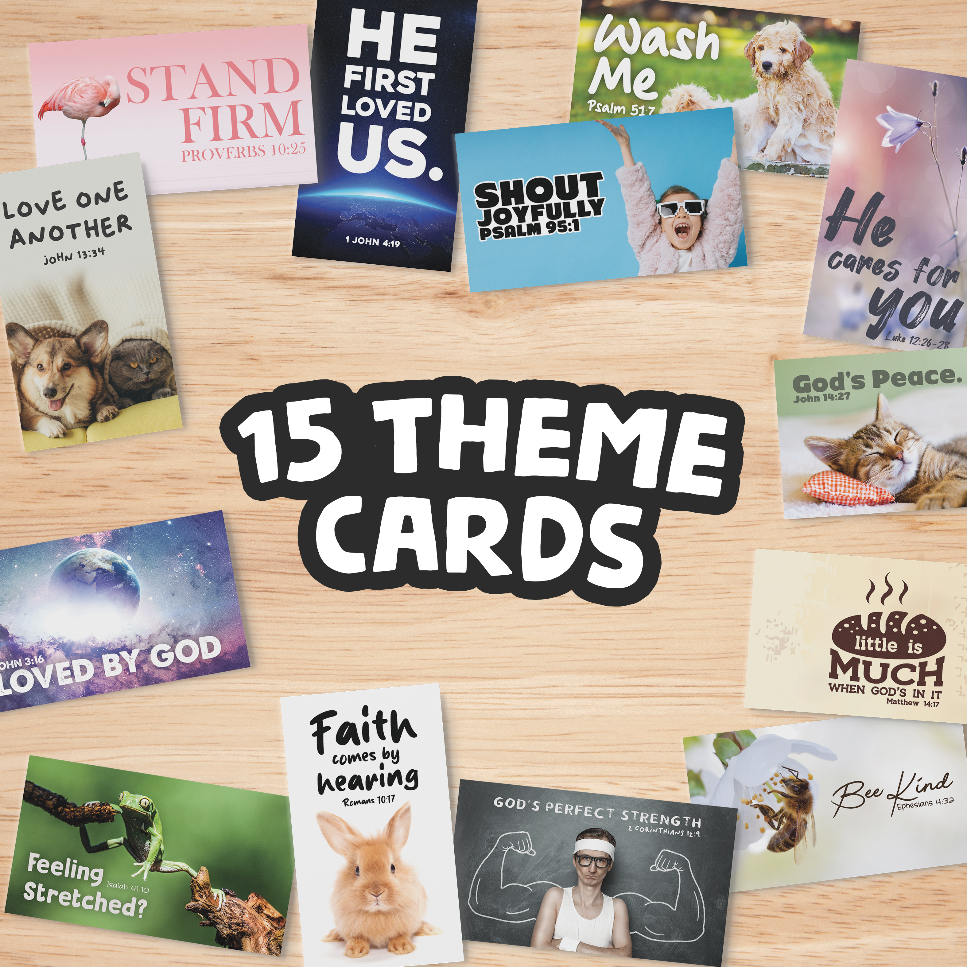 Hide'em Collector Cards - Agape Voyage Series (500 Cards)