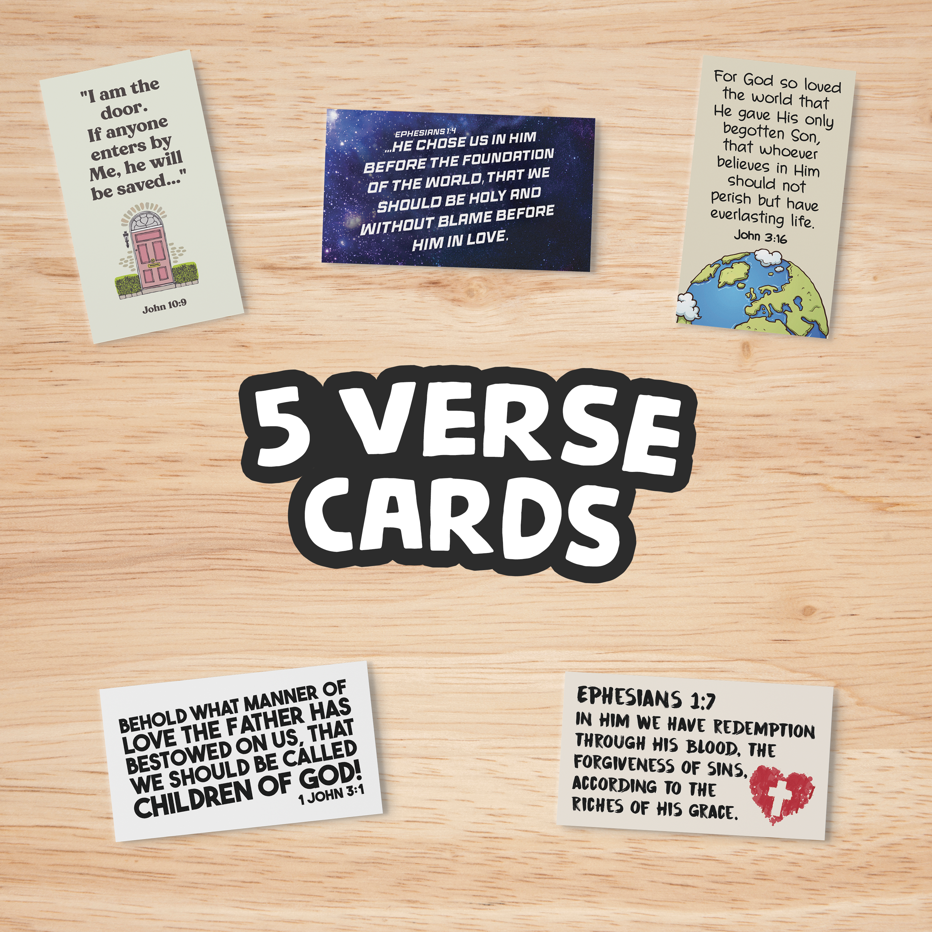 Hide'em Collector Cards - Agape Voyage Series (500 Cards)
