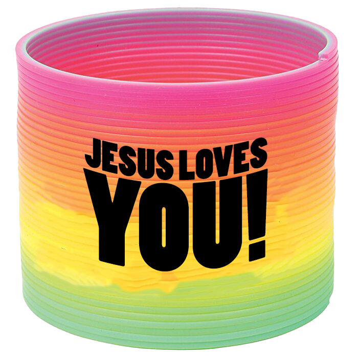 Jesus Loves You! Slinky - Item 20