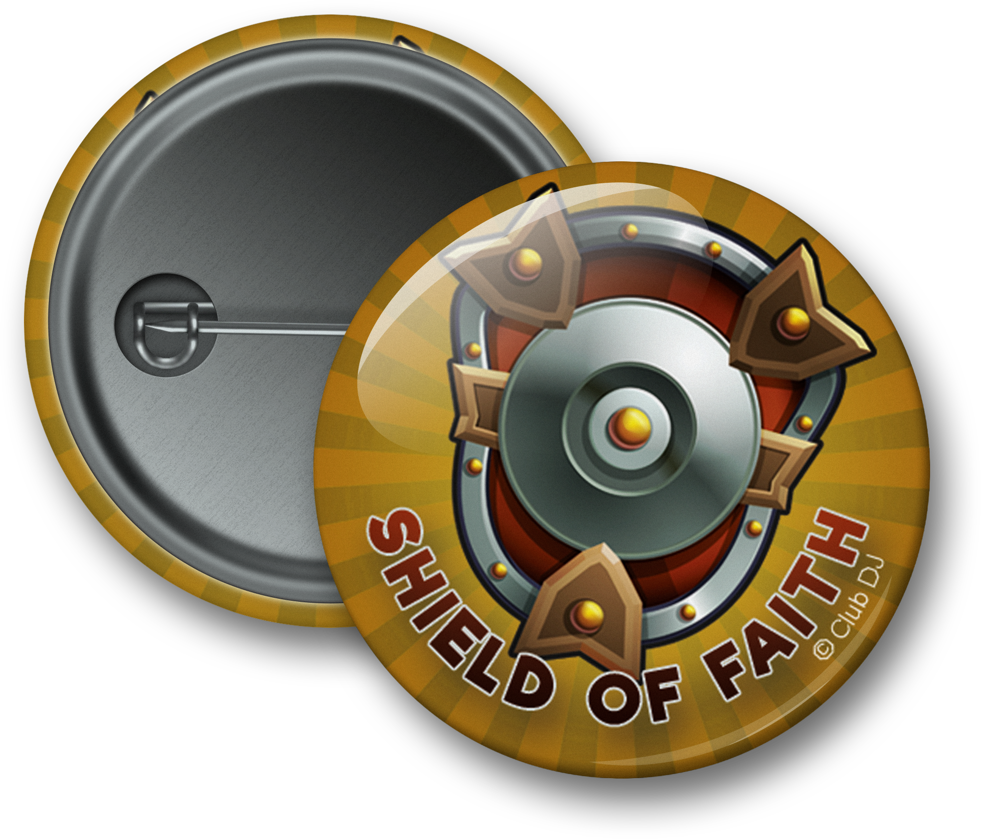 Shield of Faith Pin - Item 5