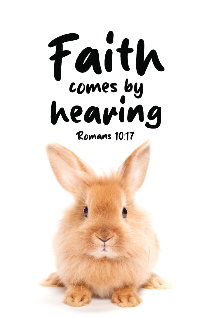 Faith by Hearing Plasti-Poster - Item 75