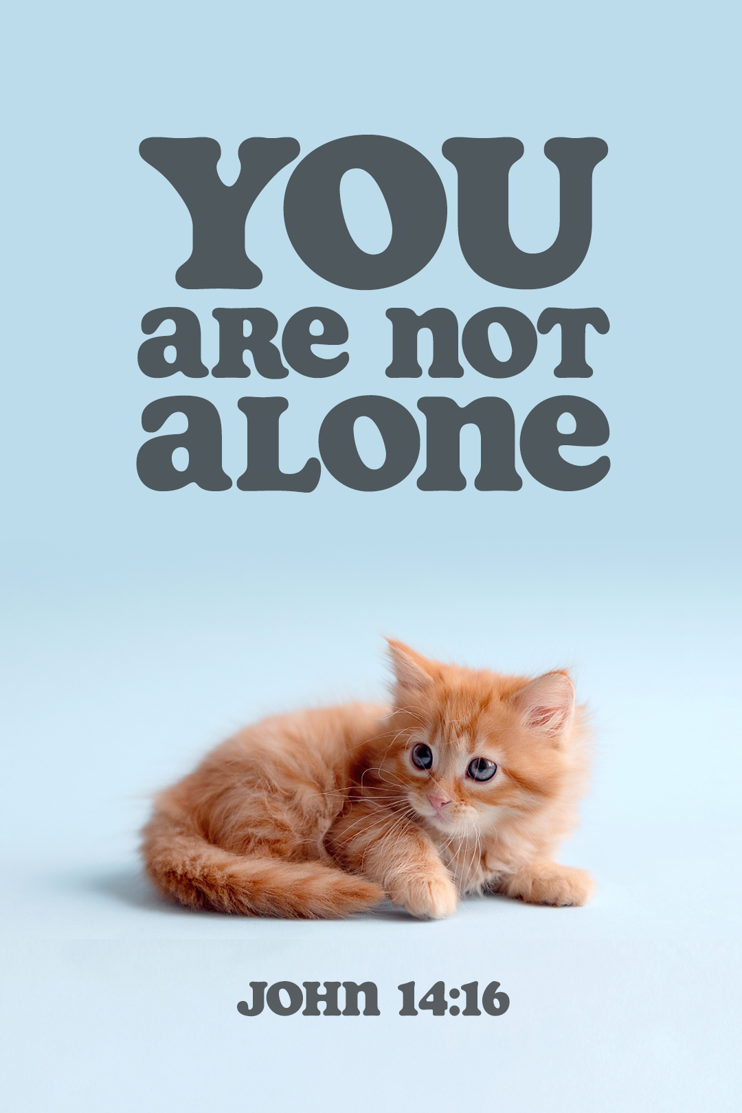 Not Alone Plasti-Poster - Item 70